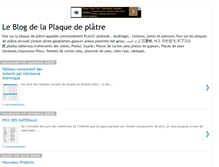 Tablet Screenshot of plaquedeplatre.blogspot.com