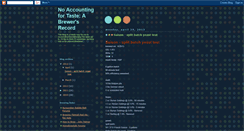 Desktop Screenshot of noaccountingfor.blogspot.com