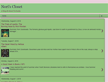 Tablet Screenshot of noriscloset.blogspot.com