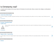 Tablet Screenshot of debatechristianity.blogspot.com