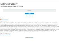 Tablet Screenshot of lightwinegallery.blogspot.com