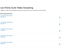 Tablet Screenshot of lesfreresscott-serie.blogspot.com