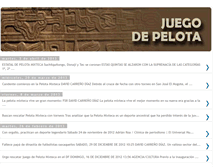 Tablet Screenshot of juegosdepelota.blogspot.com