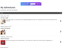Tablet Screenshot of mycapturedadventure.blogspot.com