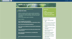 Desktop Screenshot of generoeducacaounesc.blogspot.com