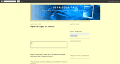 Desktop Screenshot of debrideur-free-gratuit.blogspot.com