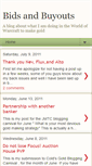 Mobile Screenshot of bidsandbuyouts.blogspot.com