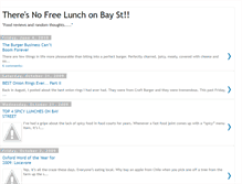 Tablet Screenshot of nofreelunchonbayst.blogspot.com