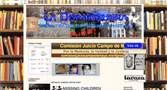 Desktop Screenshot of campanadominguera.blogspot.com