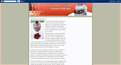 Desktop Screenshot of blender-guide.blogspot.com