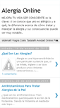 Mobile Screenshot of alergiaonline.blogspot.com