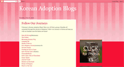 Desktop Screenshot of koreanadoptionblogs.blogspot.com