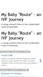 Mobile Screenshot of mybabyroute.blogspot.com