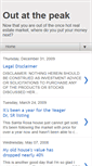 Mobile Screenshot of outatthepeak.blogspot.com