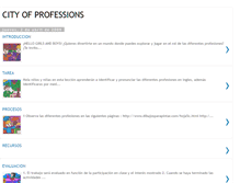 Tablet Screenshot of cityofprofessions.blogspot.com