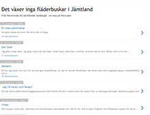 Tablet Screenshot of detvaxeringafladerbuskarijamtland.blogspot.com