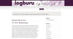 Desktop Screenshot of iogburu.blogspot.com