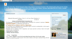 Desktop Screenshot of mdcollegelibrary.blogspot.com