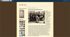 Desktop Screenshot of fireflyhall.blogspot.com