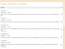 Tablet Screenshot of forsthaus.blogspot.com