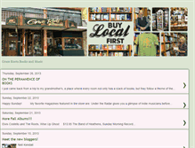 Tablet Screenshot of grassrootsbookstore.blogspot.com