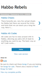 Mobile Screenshot of habborebels.blogspot.com