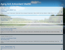 Tablet Screenshot of agingantiantioxidantvitamin.blogspot.com