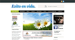 Desktop Screenshot of exitoenvida.blogspot.com