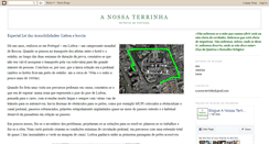 Desktop Screenshot of anossaterrinha.blogspot.com