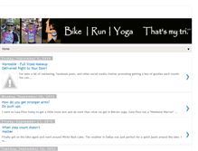 Tablet Screenshot of bikerunyoga.blogspot.com