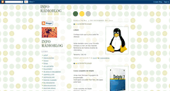Desktop Screenshot of inforadioblog.blogspot.com