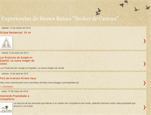 Tablet Screenshot of cancunbroker.blogspot.com