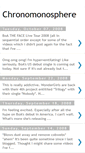 Mobile Screenshot of chronomonosphere.blogspot.com