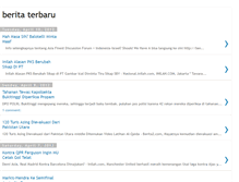 Tablet Screenshot of beritaterbaruindonesia.blogspot.com