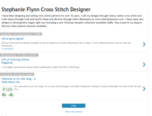Tablet Screenshot of crossstitchdesigner.blogspot.com