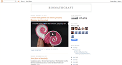 Desktop Screenshot of biomathcraft.blogspot.com