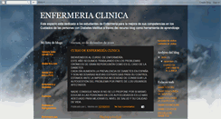 Desktop Screenshot of enfclinica.blogspot.com