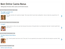 Tablet Screenshot of bestonlinecasinobonus.blogspot.com