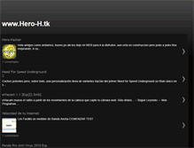 Tablet Screenshot of hero-h.blogspot.com
