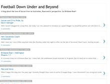 Tablet Screenshot of downunderfootball.blogspot.com