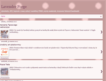 Tablet Screenshot of lavenderforge.blogspot.com