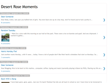 Tablet Screenshot of desertrosemoments.blogspot.com