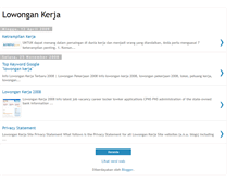 Tablet Screenshot of kerja-lowong.blogspot.com