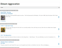 Tablet Screenshot of distantaggravation.blogspot.com