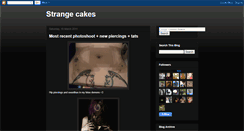 Desktop Screenshot of oddcakes.blogspot.com