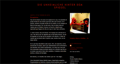 Desktop Screenshot of dieunheimlichehinterdemspiegel.blogspot.com