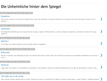 Tablet Screenshot of dieunheimlichehinterdemspiegel.blogspot.com