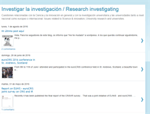 Tablet Screenshot of investigarlainvestigacion.blogspot.com