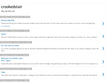 Tablet Screenshot of crookedstair.blogspot.com