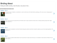 Tablet Screenshot of birdingabout.blogspot.com